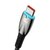 Kabel przewód do szybkiego ładowania Glimmer USB-A - USB-C 2m - czarny