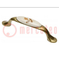 Holder; ZnAL; H: 33mm; L: 125mm; W: 19mm; Holes pitch: 96mm; 728P