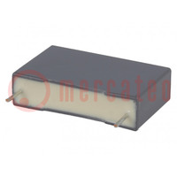 Capacitor: polyester; 3.3uF; 63VAC; 100VDC; 22.5mm; ±10%; -55÷105°C
