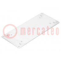 Accessories: mounting holder; 222x96x2mm