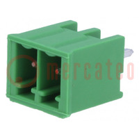 Pluggable terminal block; Contacts ph: 3.5mm; ways: 2; straight