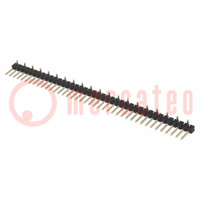 Pin header; pin strips; male; PIN: 40; vertical; 2.54mm; SMT; 1x40