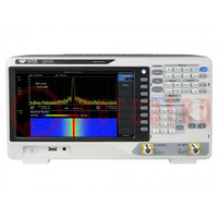 Spectrum analyzer; In.imp: 50Ω; 0.9÷3200MHz; LAN,USB
