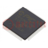 IC: PIC mikrokontroller; 512kB; 80MHz; 2,3÷3,6VDC; SMD; TQFP100