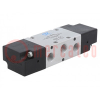 Pneumatic valve; Working press: -0.9÷10bar; 5/2 bistable