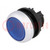 Switch: push-button; 22mm; Stabl.pos: 2; blue; M22-FLED,M22-LED