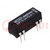 Relay: reed switch; DPST-NO; Ucoil: 12VDC; 1A; max.200VDC; 290mW