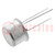 Transistor: NPN; bipolaire; 40V; 0,7A; 5W; TO39