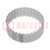Timing belt; T5; W: 16mm; H: 2.2mm; Lw: 150mm; Tooth height: 1.2mm