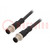 Cable: for sensors/automation; PIN: 10; M12-M12; 1m; plug; plug