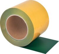 Bodenmarkierbänder - Grün, 10 cm x 10 m, PVC, Selbstklebend, Für innen