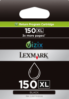 Lexmark Vizix Tintenpatrone 150XL Schwarz (ca. 750 Seiten Reichweite)