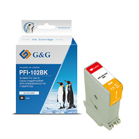 G&G kompatybilny ink / tusz z PFI102BK, NC-00102BK, black