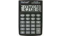Rebell Taschenrechner HC 108, schwarz (5216150)