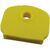 Produktbild zu Cappuccio per chiavi cilindro plastica giallo