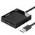 Ugreen USB 3.0 SD / Micro SD / CF / MS Speicherkartenleser schwarz (CR125 30333)