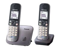 Telefon bezprzewodowy KX-TG6812 dect szary