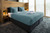 Bettgarnitur Siena Hotelverschluss; 160x210 cm (BxL), 65x100 cm (LxB); rauchblau