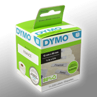 Dymo Etiketten 99017 weiß 12 x 50mm 1 x 220 St.