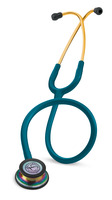 3M Littmann Classic III Stethoscope - Caribbean Blue with Rainbow Chestpiece