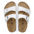 Sandale Arizona Superlauf, Birko-Flor, weiß, Weite schmal, Größe 46