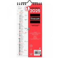 FINOCAM CALENDARIO DE PARED PARA ESCRIBIR LARGO S-110X235MM NEUTRO 2025