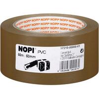 tesa NOPI Pack PVC geprägt 66m 50mm braun