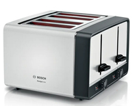 Bosch TAT5P441GB toaster 4 slice(s) 1940 W White