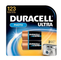 Duracell 2x CR17345 123 Einwegbatterie Lithium