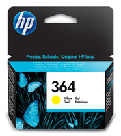 HP 364 Yellow Original Ink Cartridge