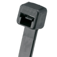 Panduit Cable Tie, 8.0"L (203mm), Miniature, Nylon, Black, 1000pc kabelbinder Bruin