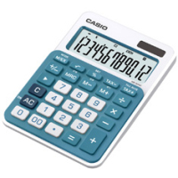 Casio MS-20NC calculatrice Bureau Calculatrice basique Bleu
