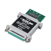 Black Box IC1520A-F convertitore/ripetitore/isolatore seriale RS-232 RS-485 Verde, Grigio