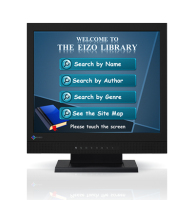 EIZO DuraVision FDS1721T Computerbildschirm 43,2 cm (17") 1280 x 1024 Pixel LCD Touchscreen Tisch Schwarz