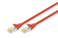 Digitus DK-1644-A-020/R hálózati kábel Vörös 2 M Cat6a S/FTP (S-STP)