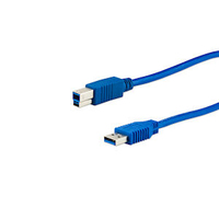 e+p CC 302/2 LOSE USB Kabel 2,5 m USB 3.2 Gen 1 (3.1 Gen 1) USB A USB B Blau
