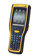 CipherLab 9700 Handheld Mobile Computer 8,89 cm (3.5") 320 x 240 Pixel Touchscreen 478 g Schwarz, Gelb