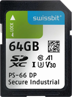SwissBit PS-66 DP 64 GB SDXC pSLC Class 10