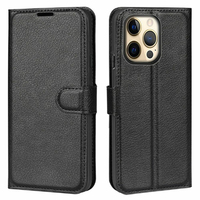 JLC Apple iPhone 13 Pro Max Executive Wallet Case - Black