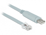 DeLOCK 63920 seriële kabel Grijs 0,5 m USB 2.0 Type-A RJ45