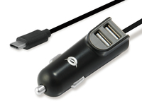 Conceptronic CARDEN05B mobile device charger Universal Black Cigar lighter Auto
