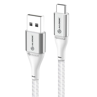ALOGIC ULCA2030-SLV cable USB USB 2.0 0,3 m USB A USB C Plata