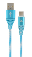 Gembird CC-USB2B-AMCM-1M-VW USB kábel USB 2.0 1,8 M USB A USB C Kék, Fehér
