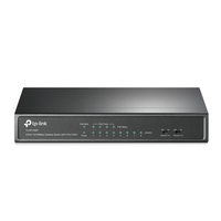 TP-Link TL-SF1008P Unmanaged Fast Ethernet (10/100) Power over Ethernet (PoE) Zwart