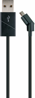 Schwaiger LKW 120 M USB-kabel 1,2 m USB 2.0 USB A Micro-USB B Zwart