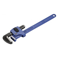 ALYCO 111308 llave de tubo Negro, Azul Azul Llave para tubos tipo Stillson Acero
