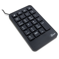 Inter-Tech KB-120 numeriek toetsenbord Universeel USB Zwart