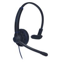 JPL Commander-PM V2 Headset Wired Head-band Office/Call center Black, Blue