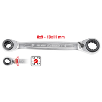 KS Tools 503.4656 ratchet wrench Chromium-vanadium steel 10,13 mm 72 pc(s)