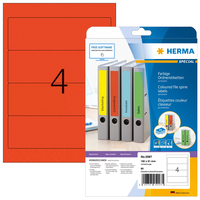 HERMA 5097 etiqueta de impresora Rojo Etiqueta para impresora autoadhesiva